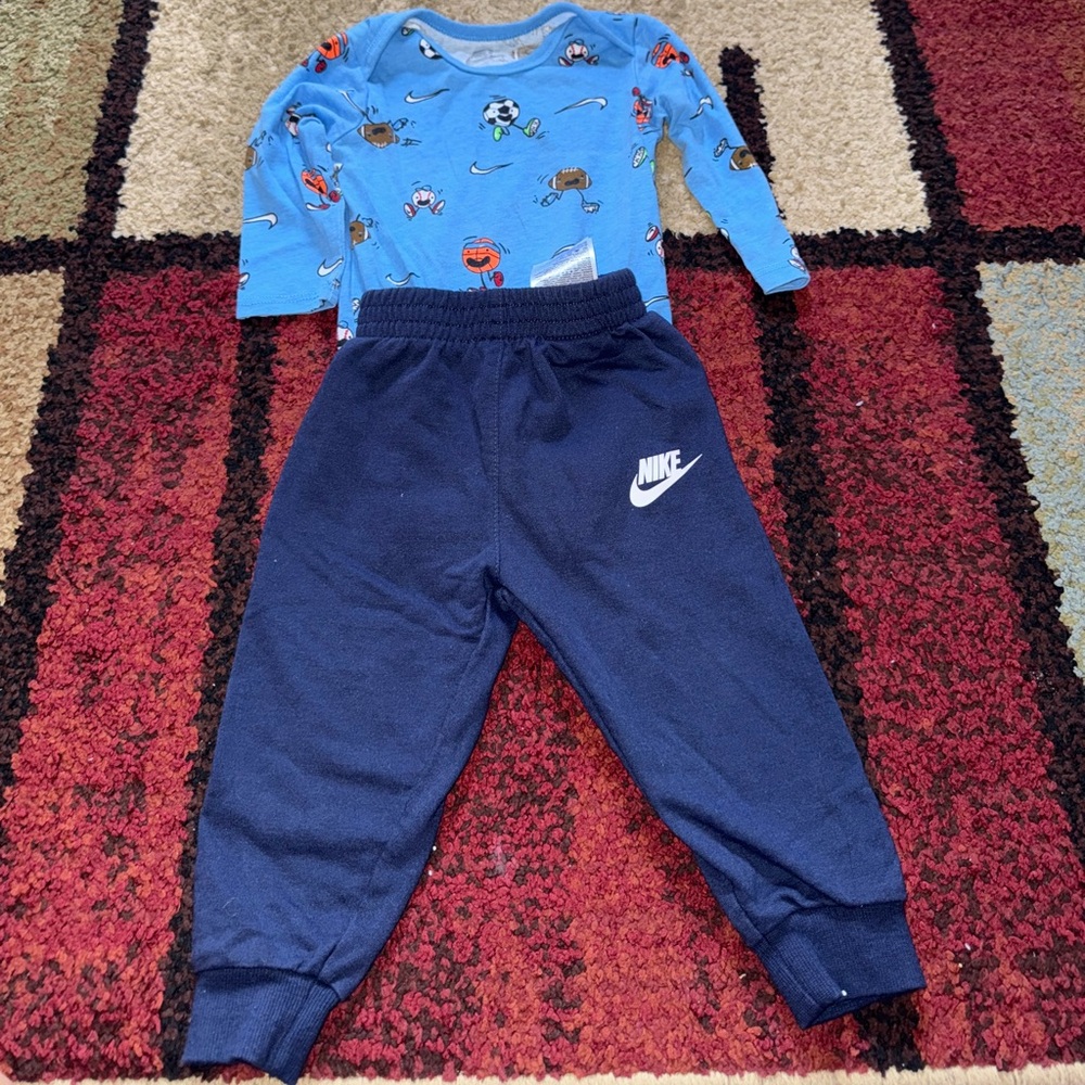 Nike Kids Blue Jogger Pants
